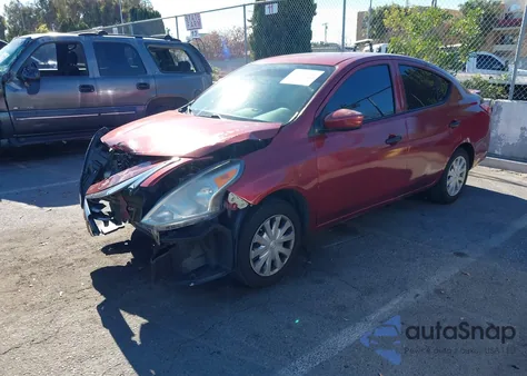 2016 Nissan Versa 1.6 S+ из США, поврежденный, VIN 3N1CN7AP3GL814873